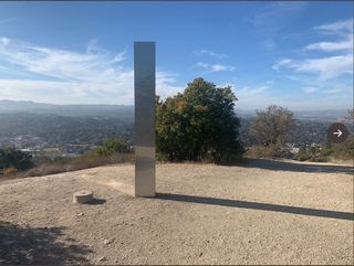 the top of Pine Mountain in Atascadero.JPG